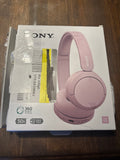 Écouteur bluetooth Sony Modèle : WH-CH520/P (rose) sans câble usb