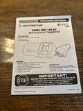 Kit mains libres pour voiture Scosche BTFREQ avec émetteur FM (BTFMI)